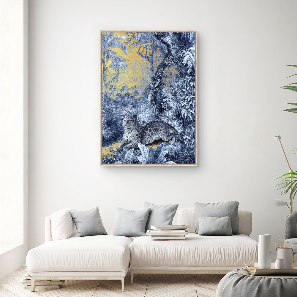 Tableau Jungle exotique luxuriante