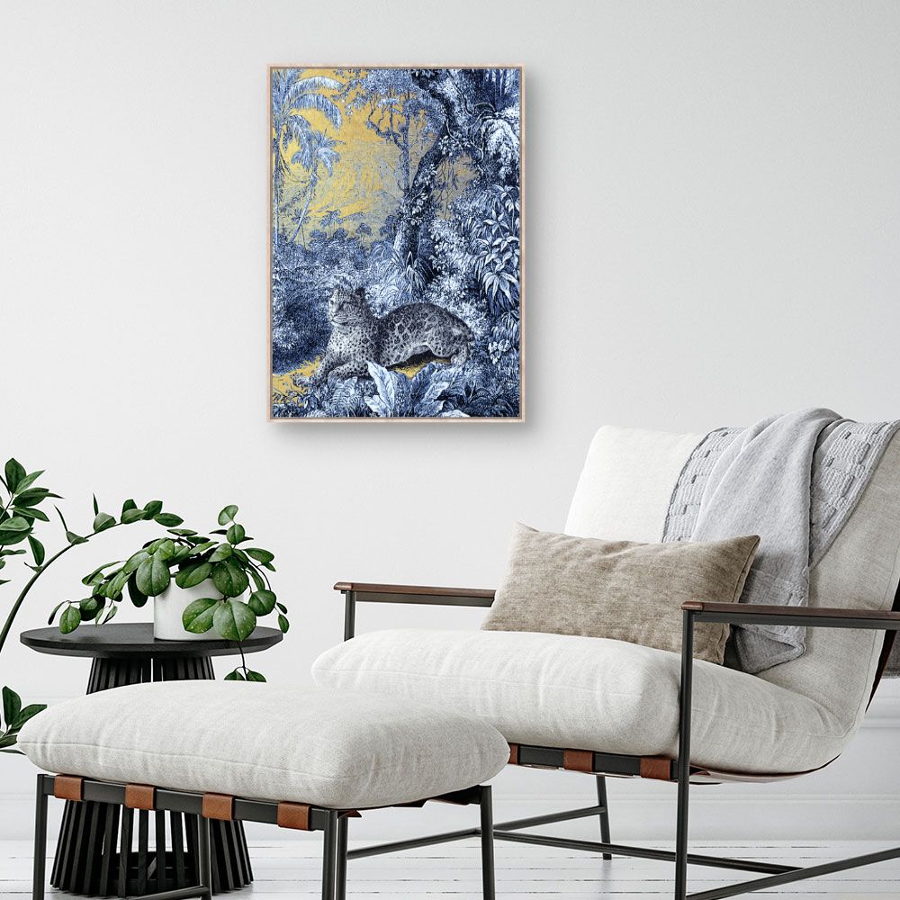 Tableau Jungle exotique luxuriante