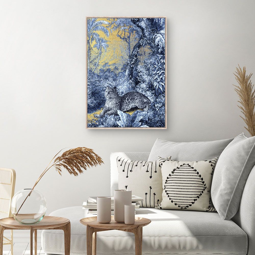 Tableau Jungle exotique luxuriante
