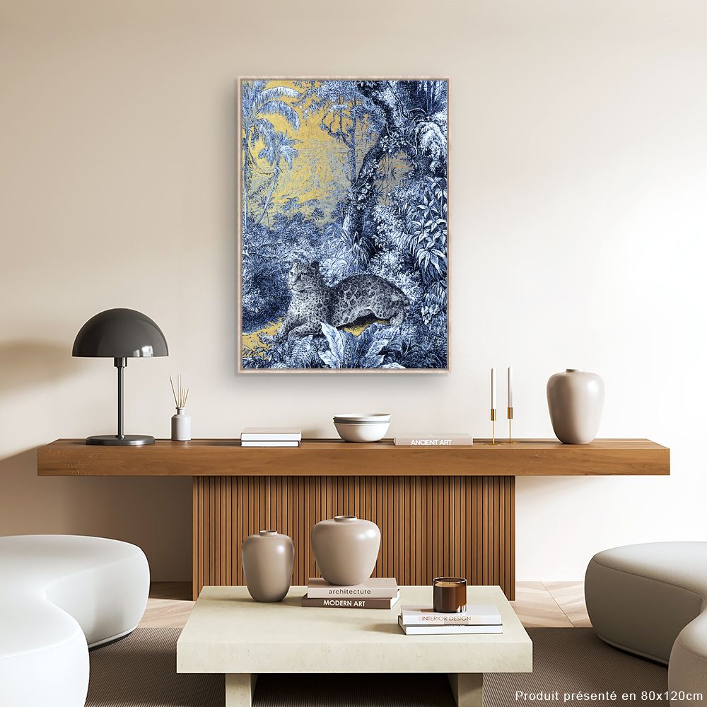 Tableau Jungle exotique luxuriante