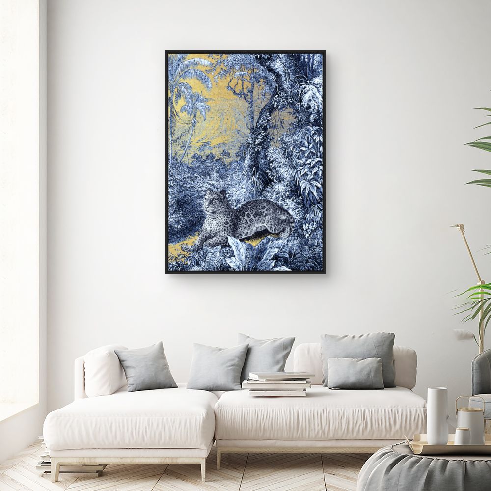 Tableau Jungle exotique luxuriante