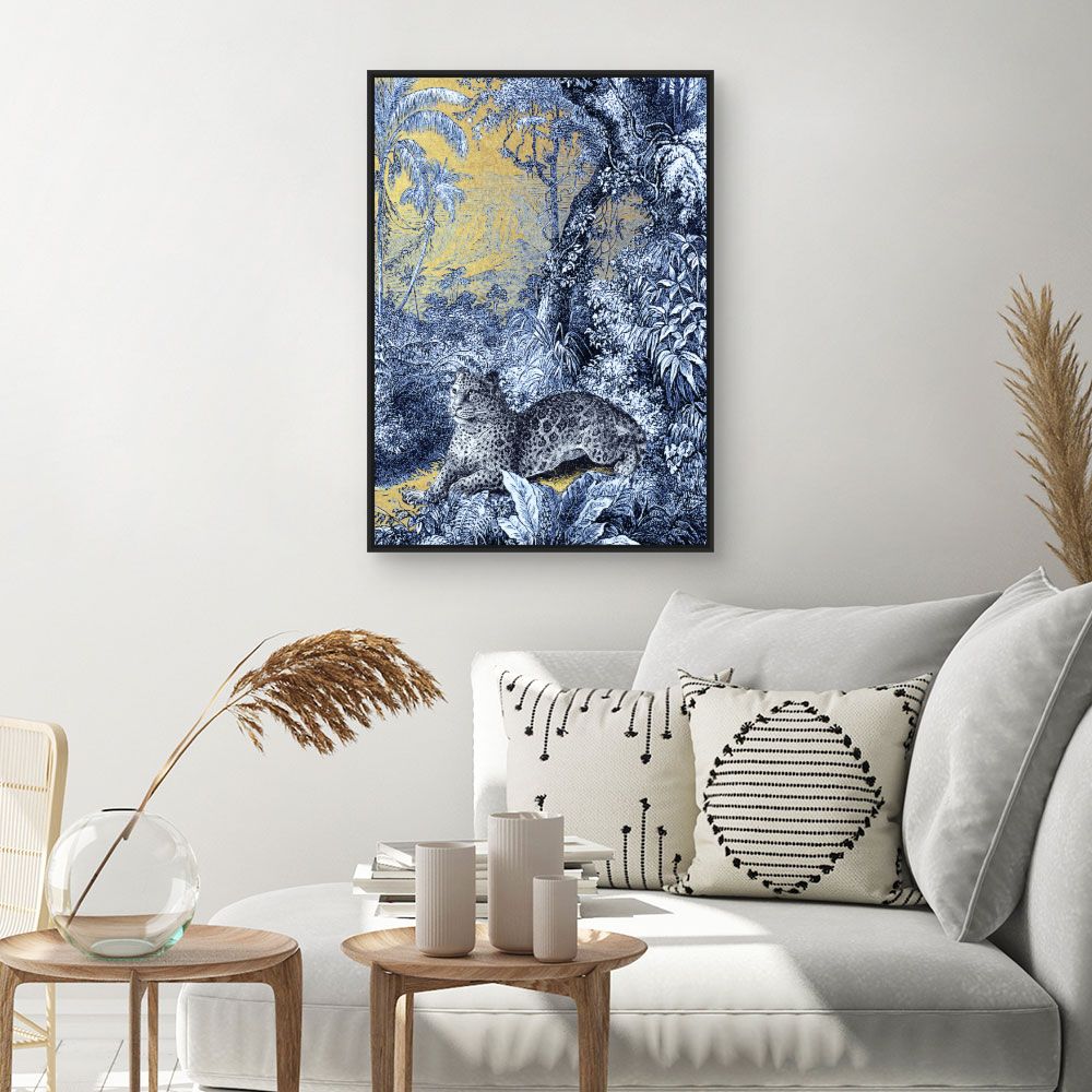 Tableau Jungle exotique luxuriante