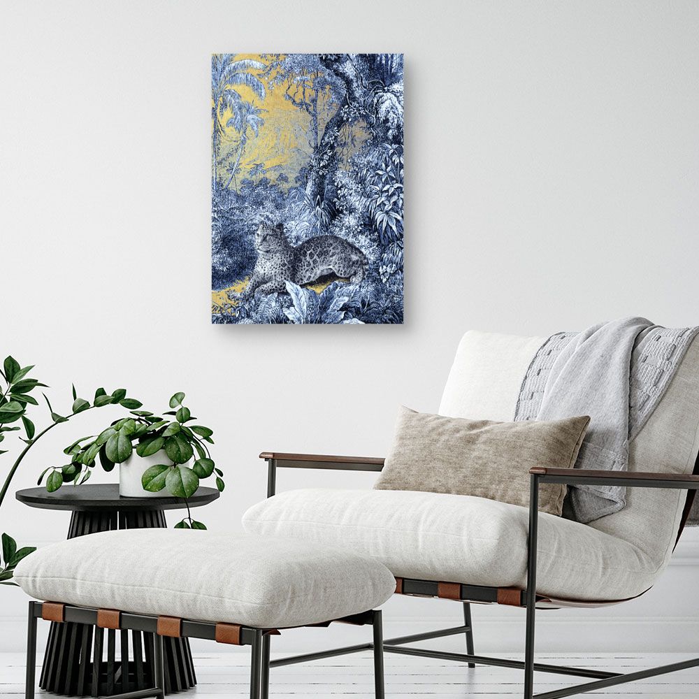 Tableau Jungle exotique luxuriante
