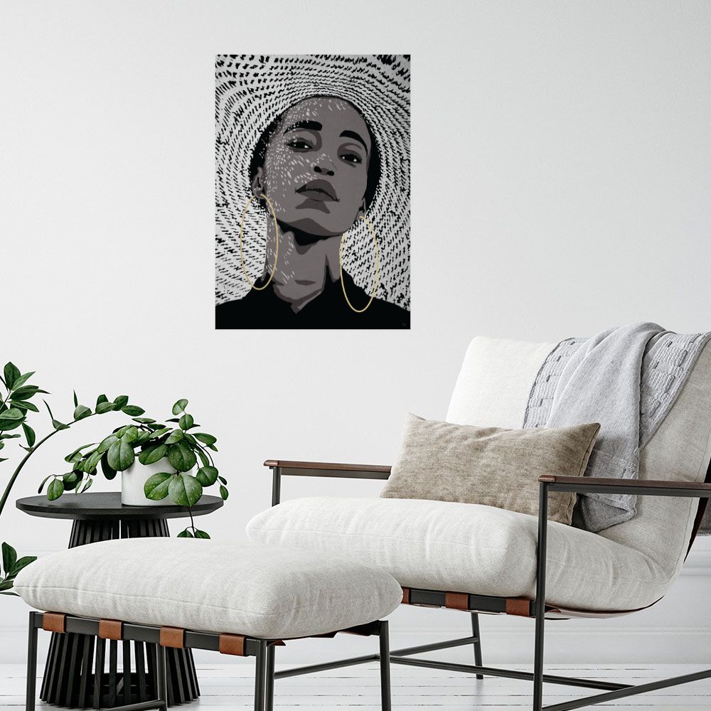 Affiche Portrait captivant