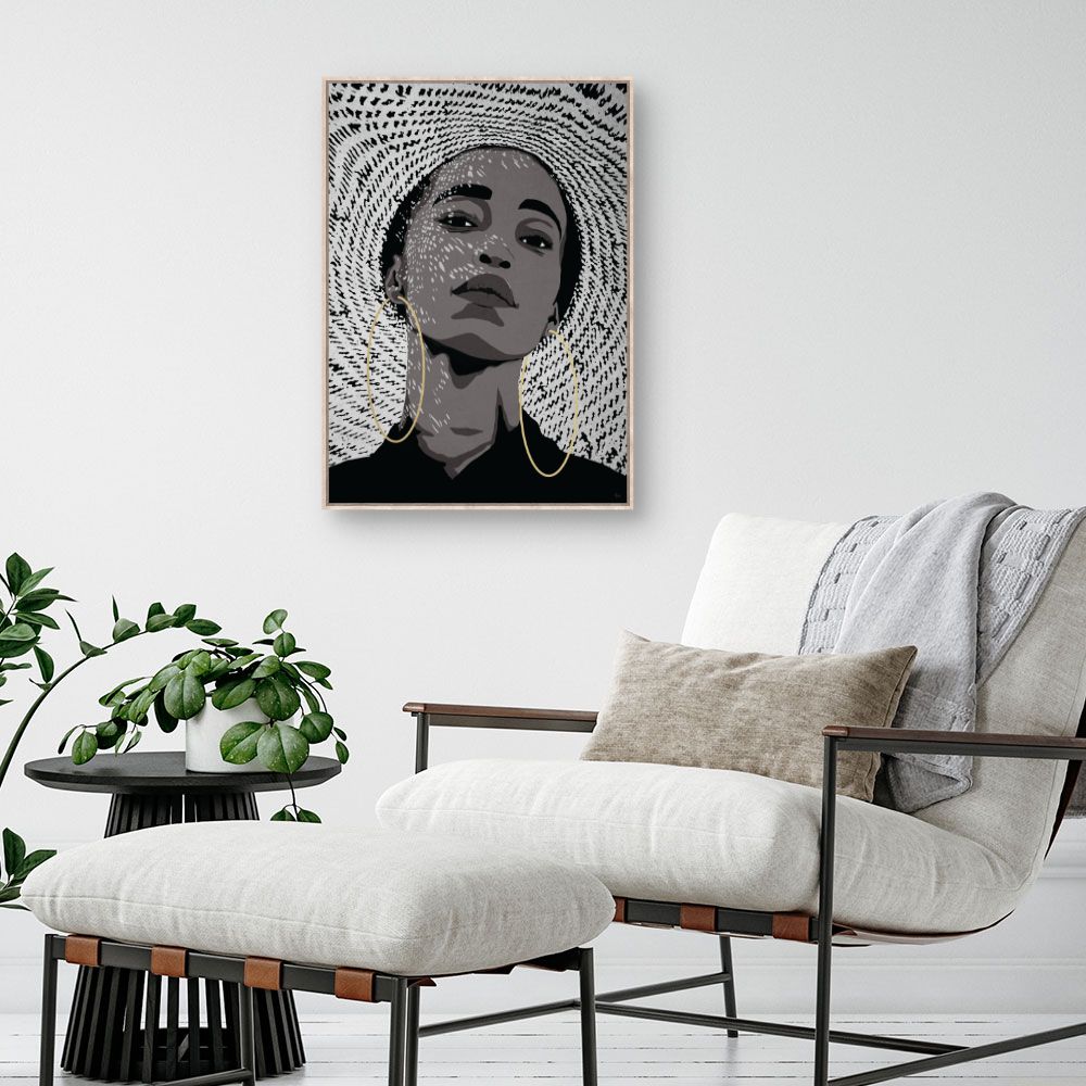 Tableau Portrait captivant