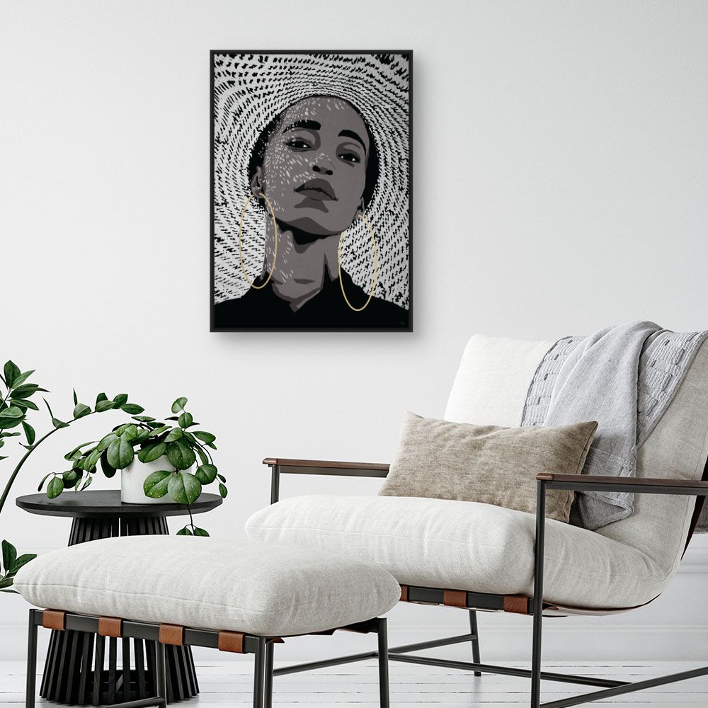 Tableau Portrait captivant