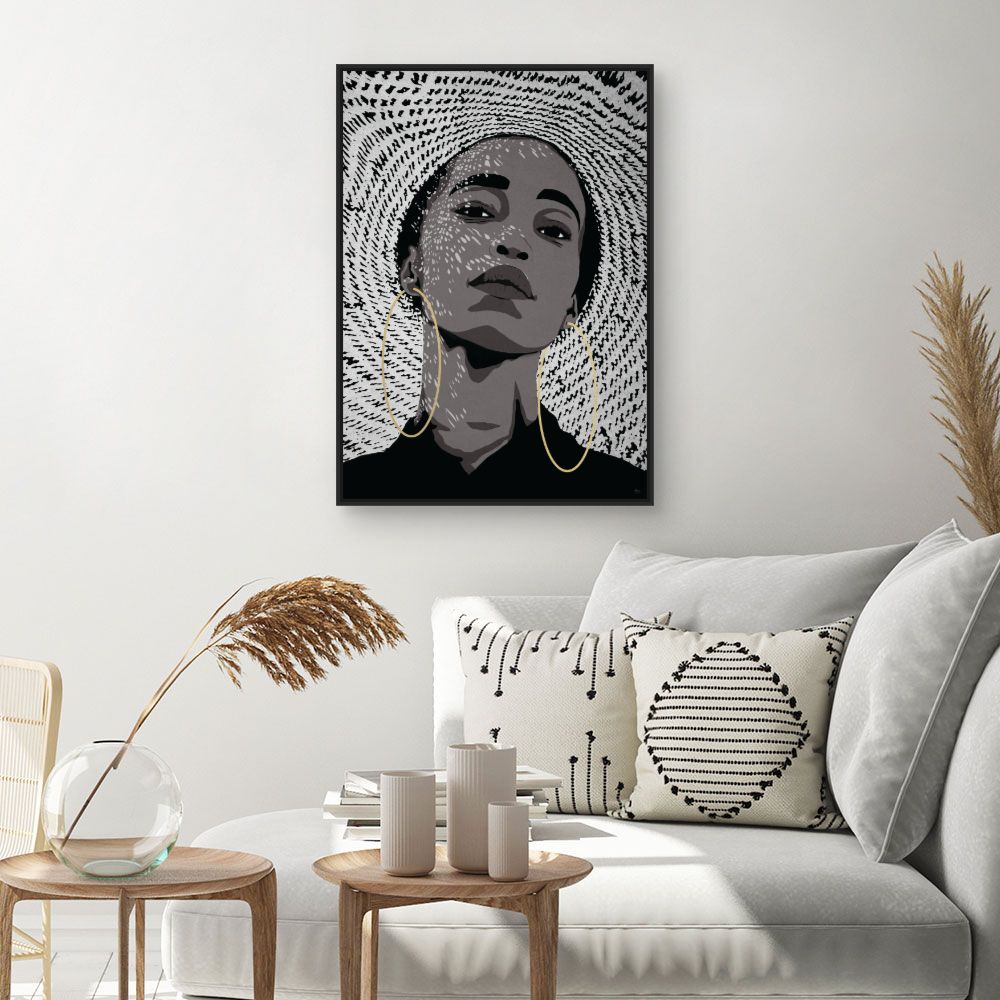 Tableau Portrait captivant