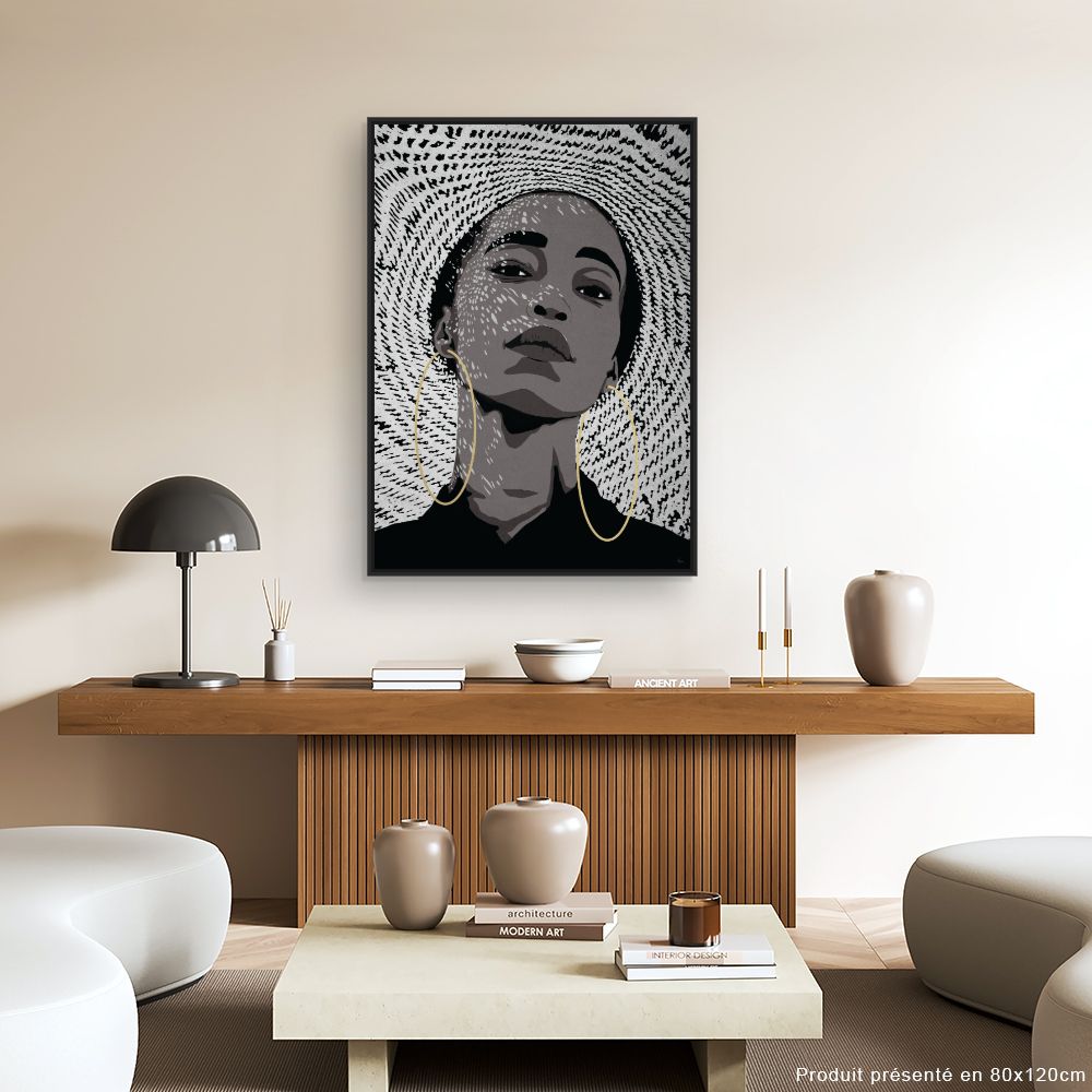Tableau Portrait captivant