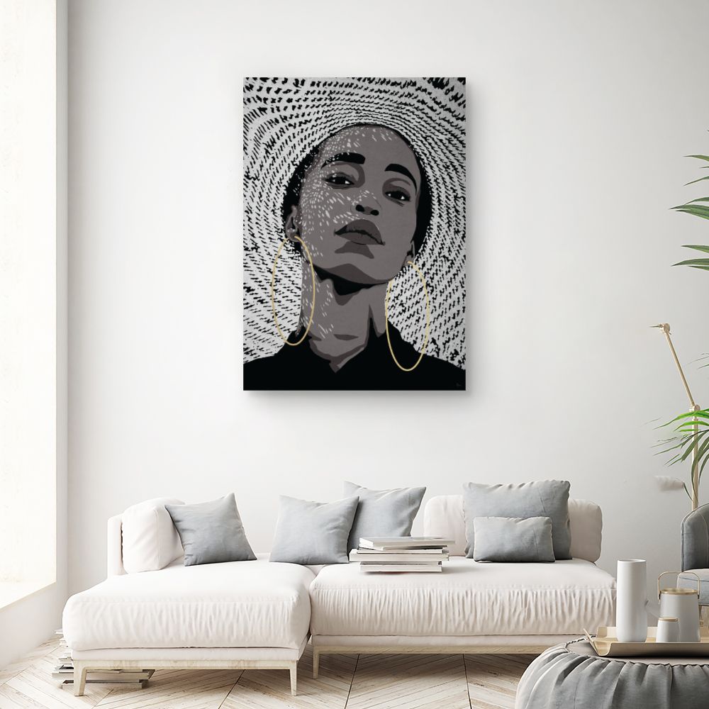 Tableau Portrait captivant