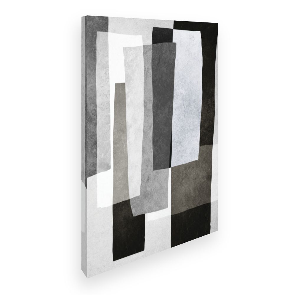 Toile Élégance abstraite