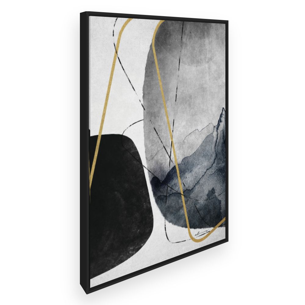 Toile Élégance abstraite