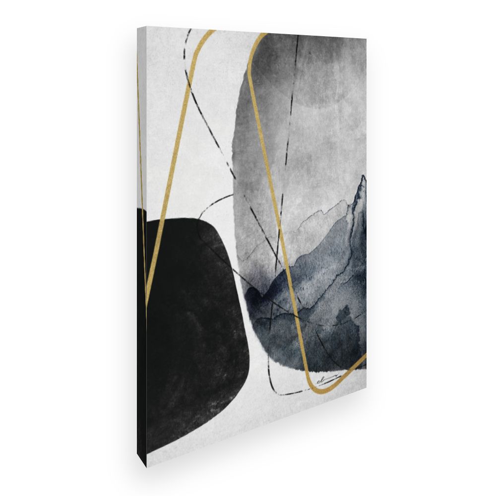 Toile Élégance abstraite