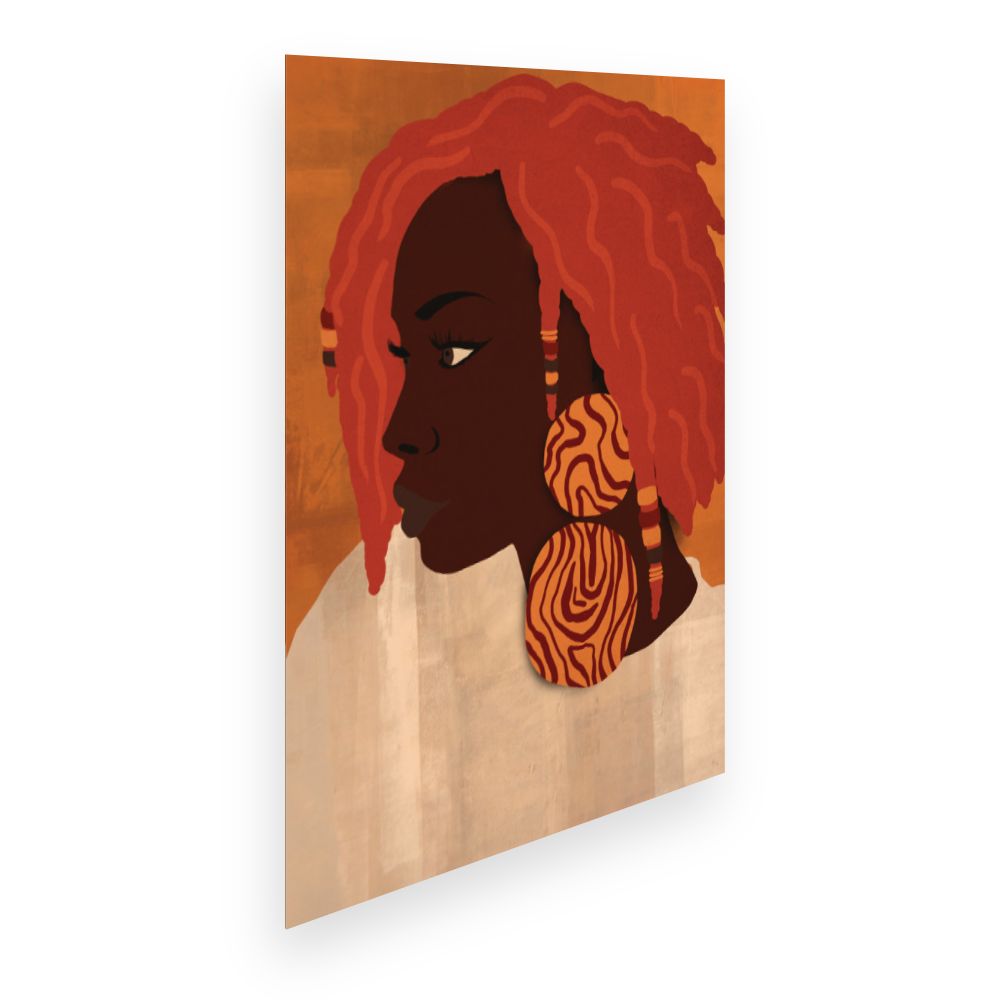 Affiche Élégance ethnique
