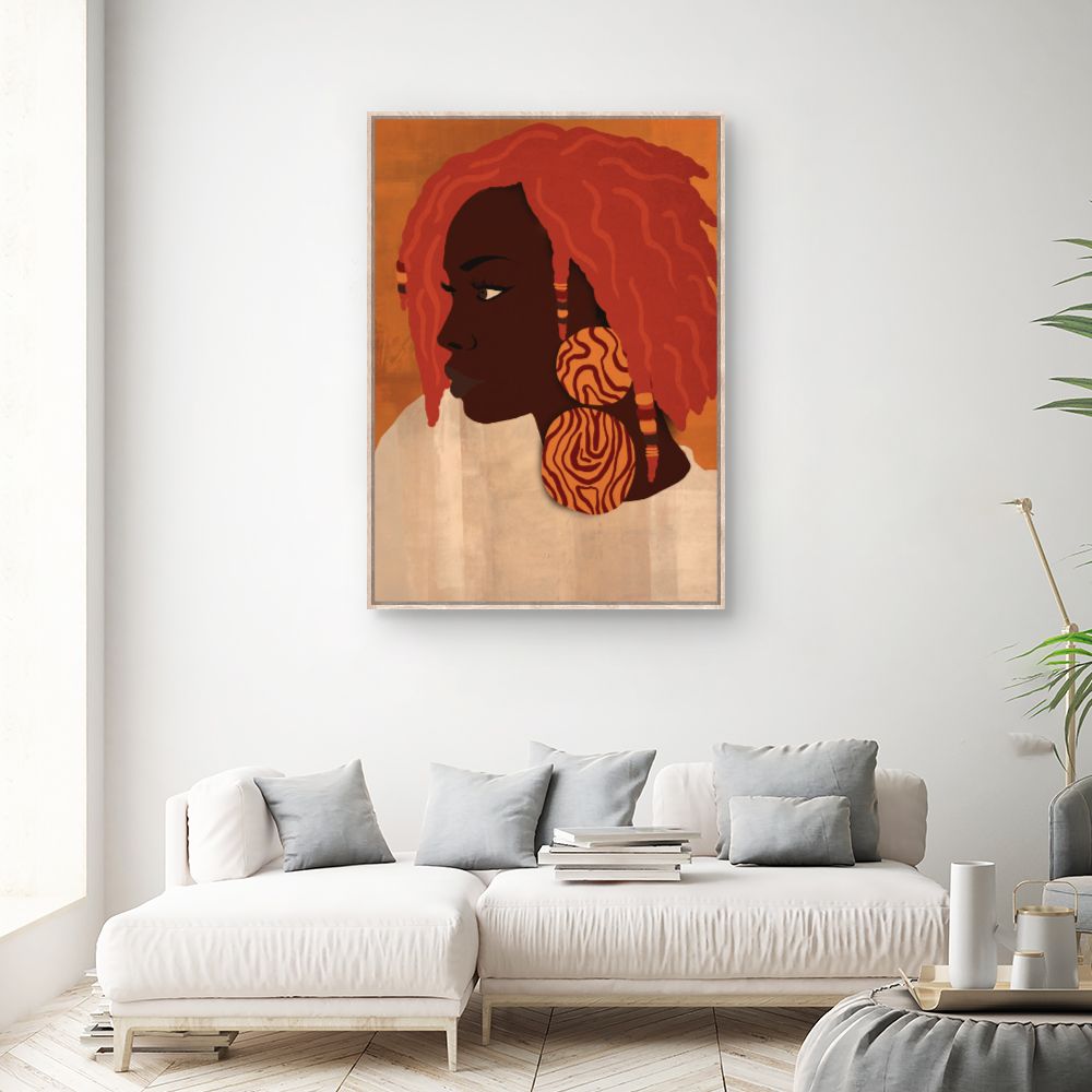 Tableau Portrait vibrant