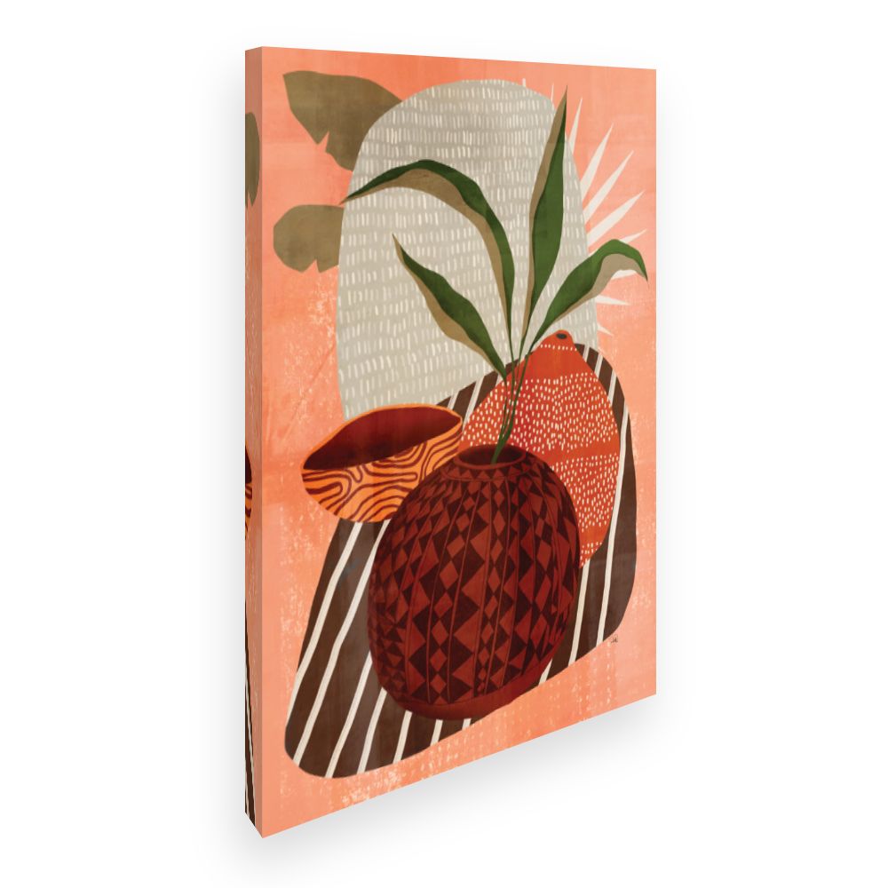 Toile Nature morte colorée