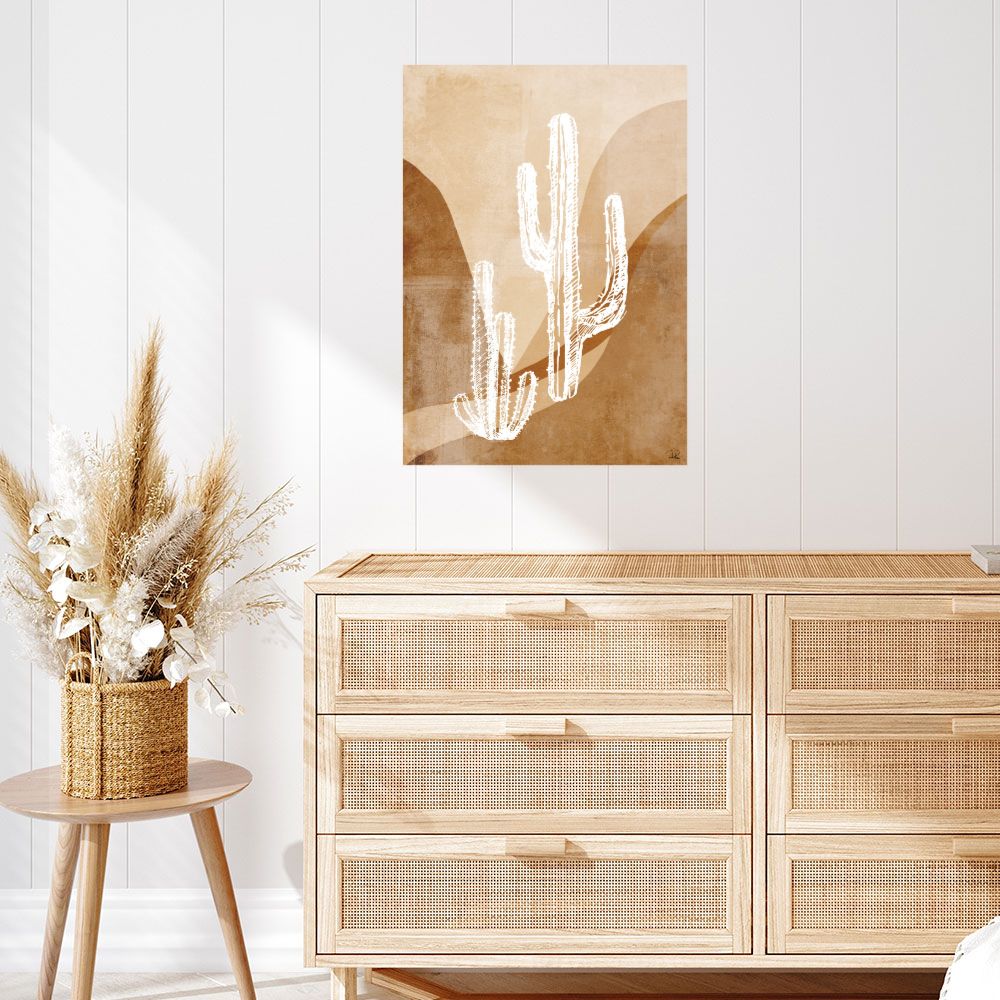 Affiche Cactus minimalistes