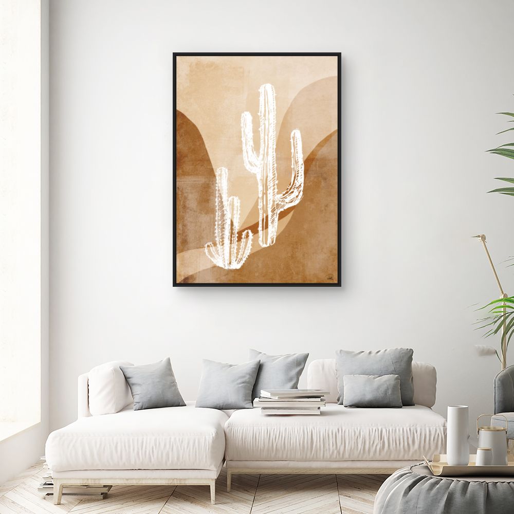 Tableau Cactus artistique