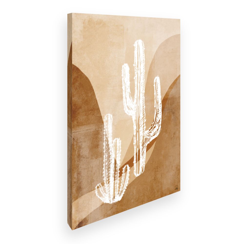 Toile Cactus artistique