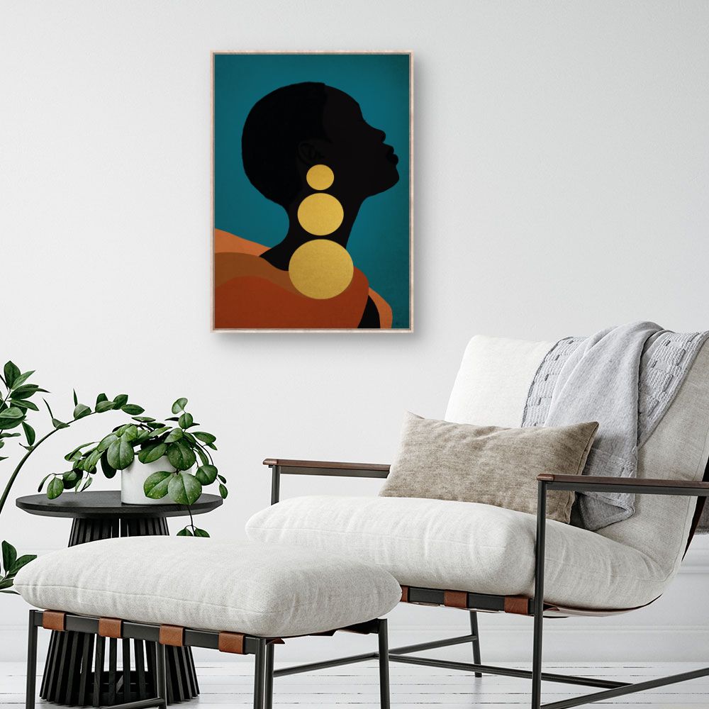 Tableau Silhouette élégante