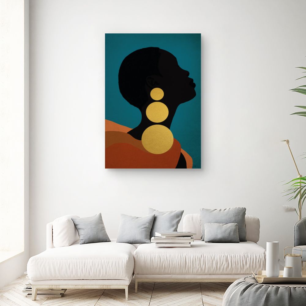 Tableau Silhouette élégante