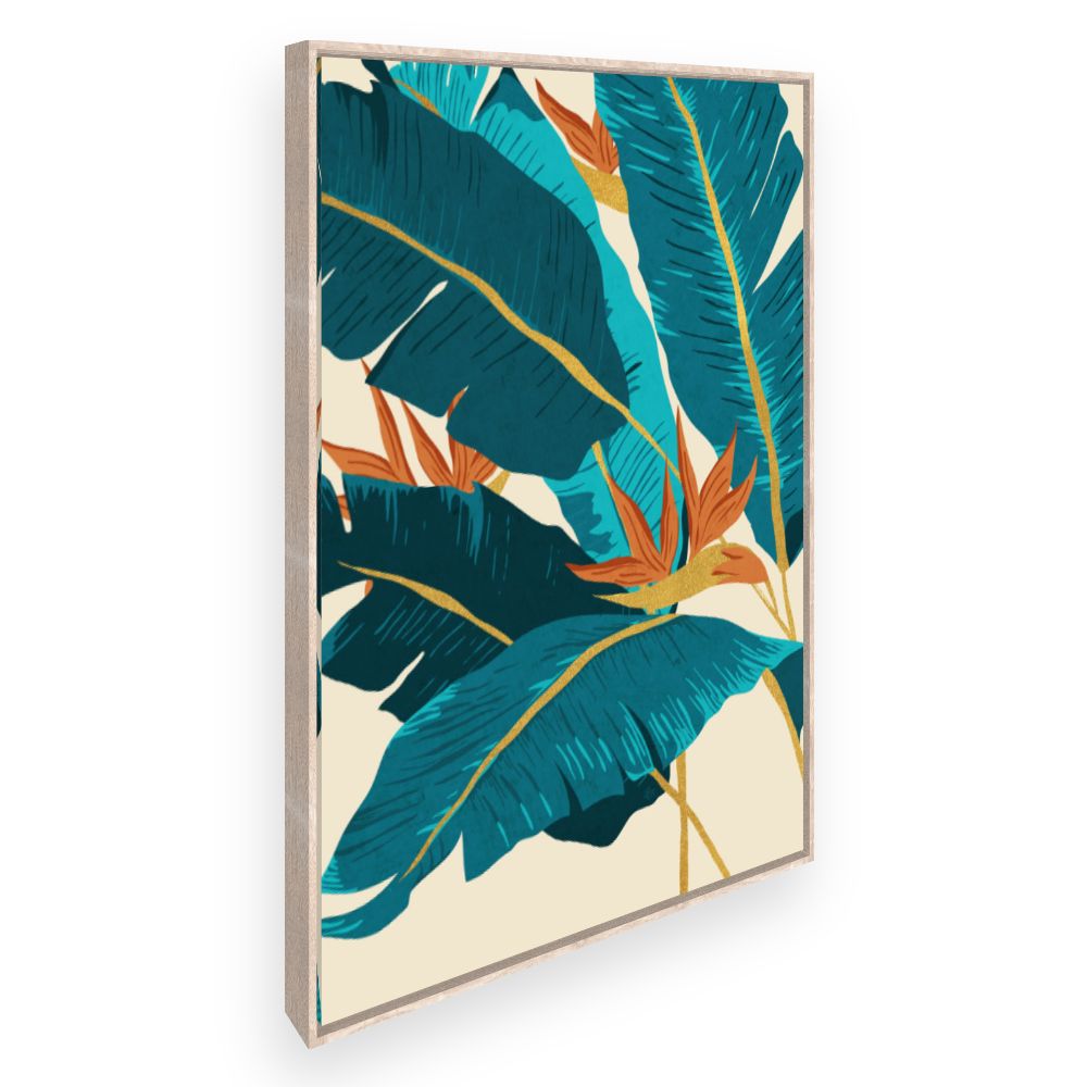 Toile Feuillage tropical exotique