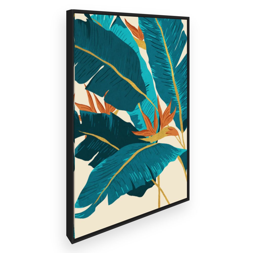 Toile Feuillage tropical exotique