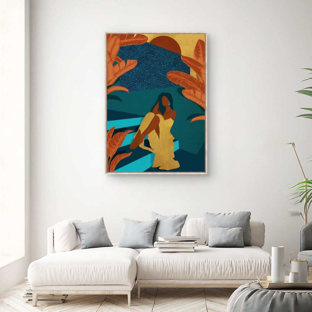 Tableau Élégance exotique