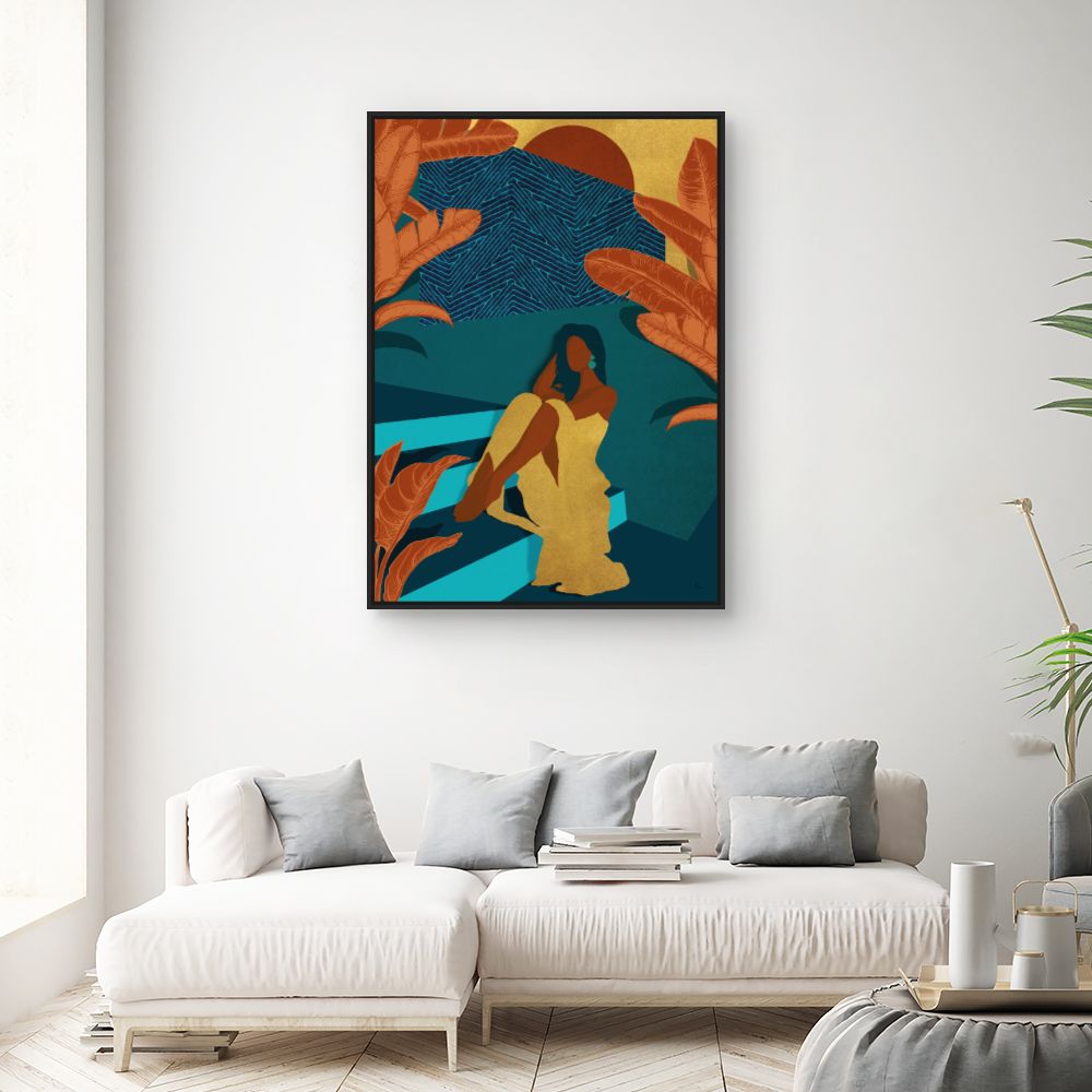 Tableau Élégance exotique