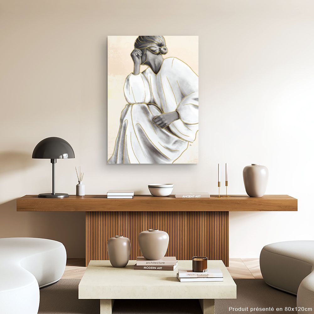 Tableau Silhouette élégante