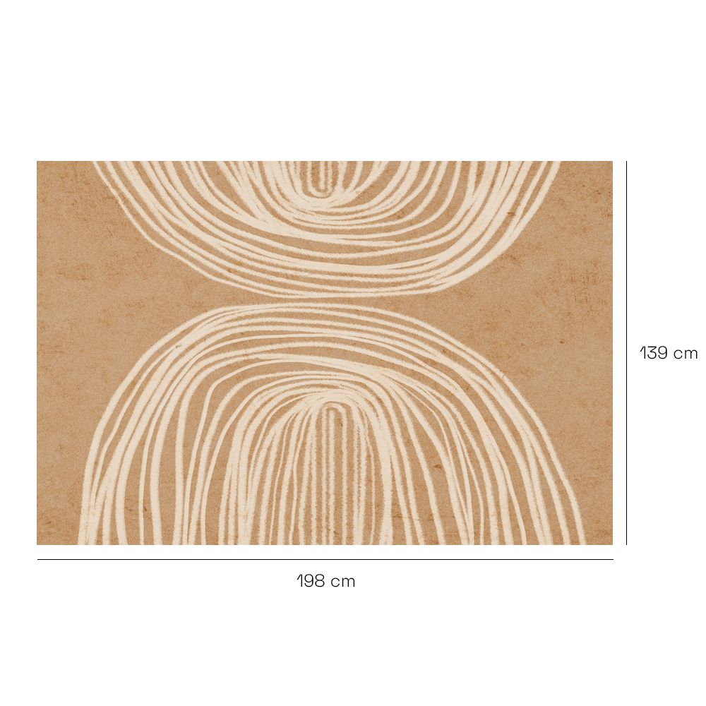 Tapis n°179 Motifs organiques apaisants