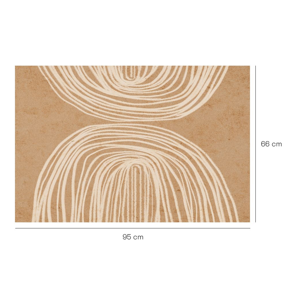 Tapis n°179 Motifs organiques apaisants
