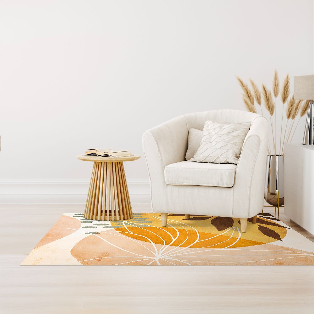 Tapis n°180 Motifs botaniques modernes