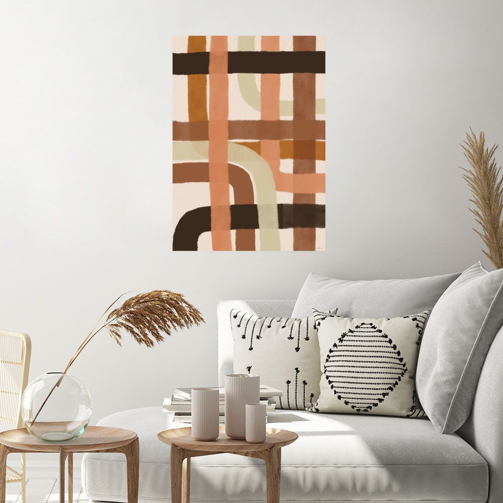 Affiche Lignes entrecroisées