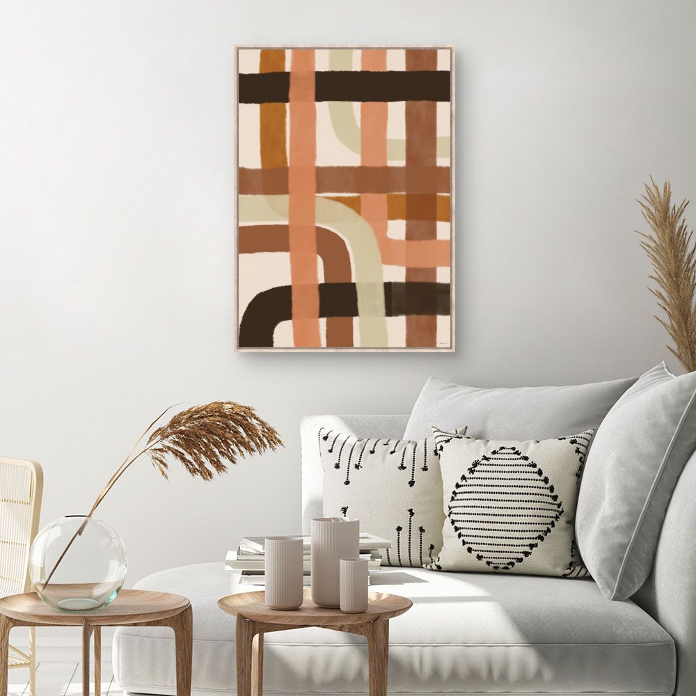 Tableau Ligne abstraite moderne