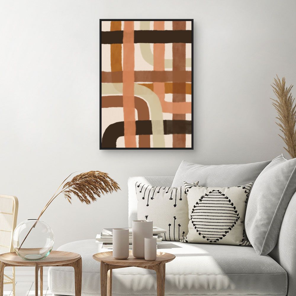 Tableau Ligne abstraite moderne