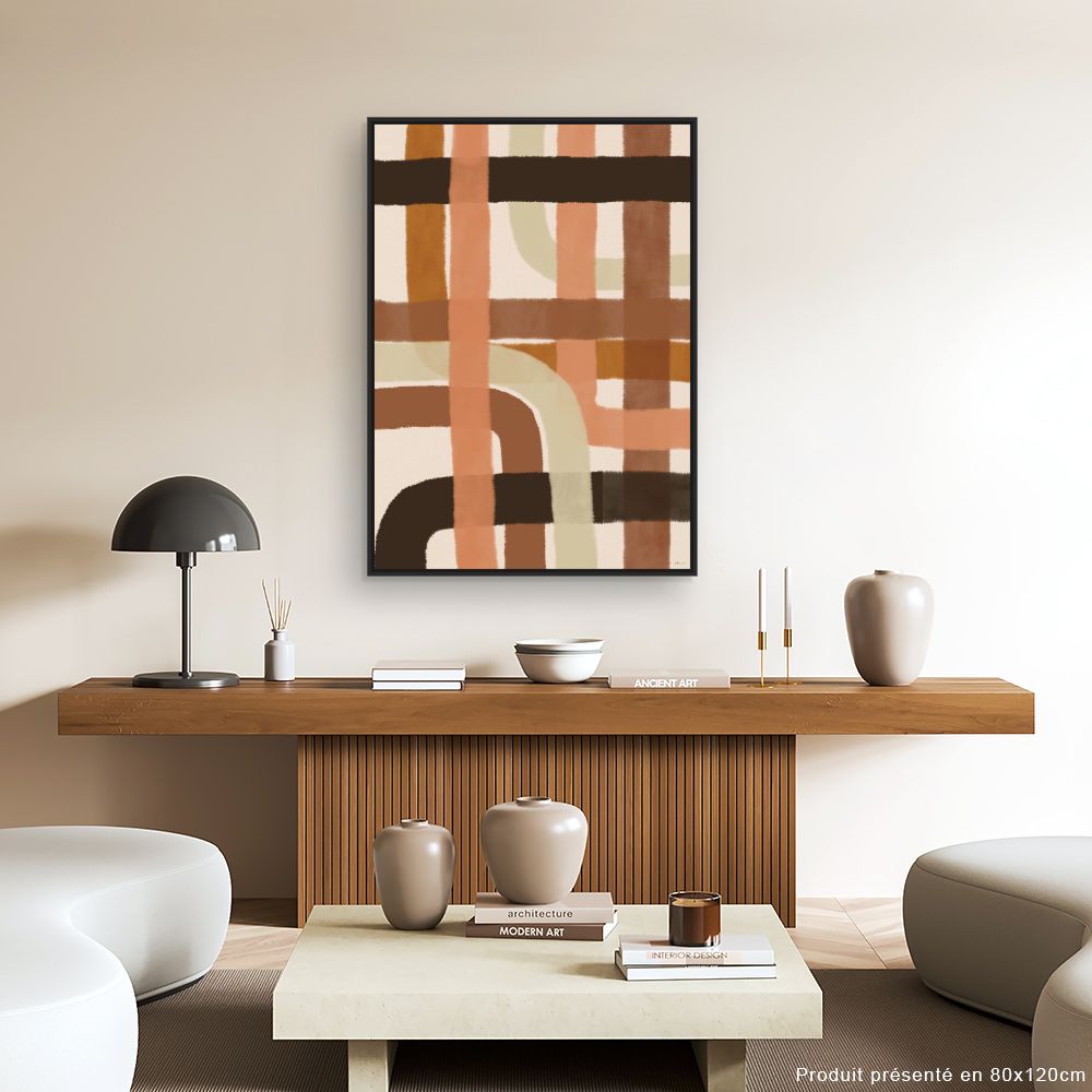 Tableau Ligne abstraite moderne