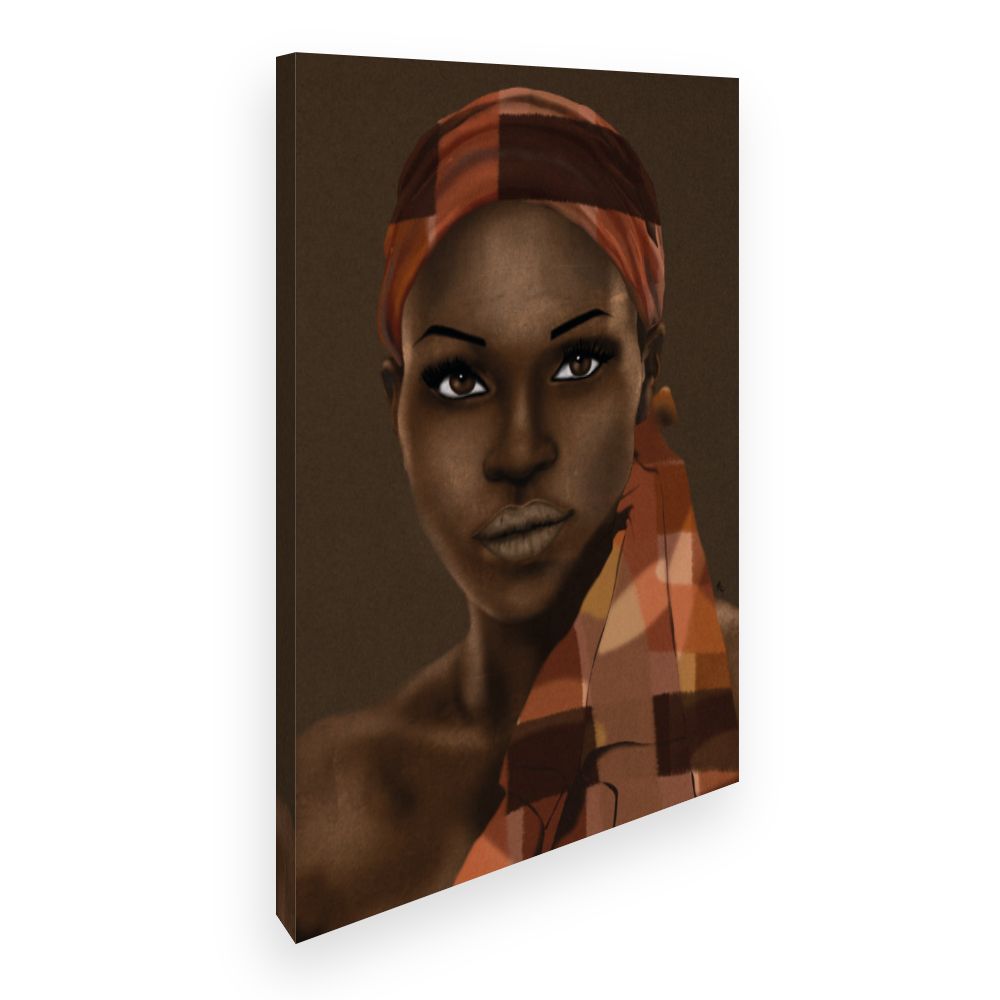 Toile Portrait captivant