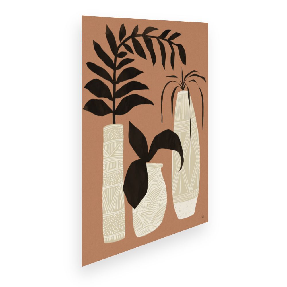 Affiche Vases exotiques