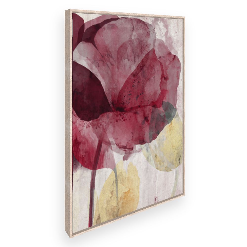 Toile Fleurs abstraites