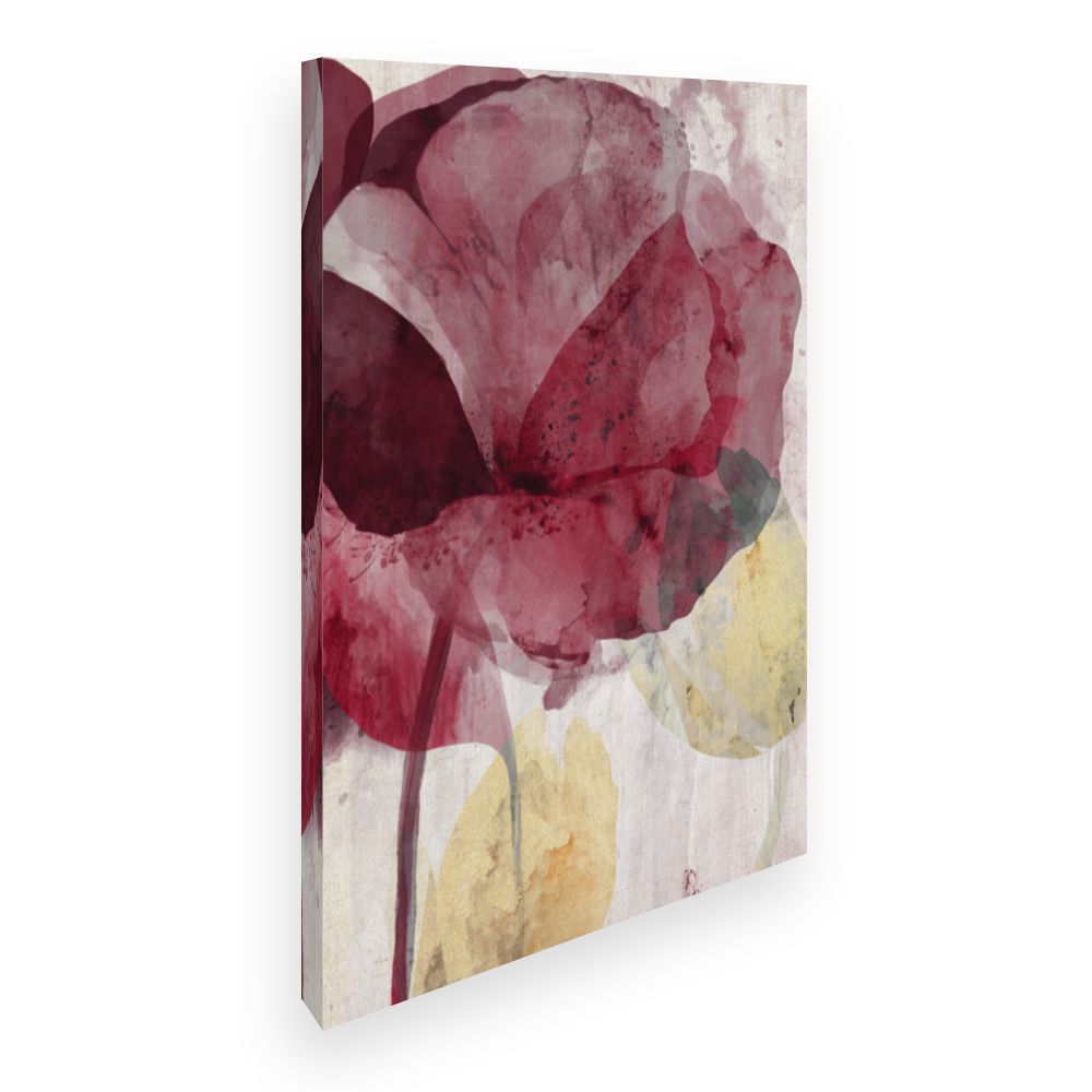 Toile Fleurs abstraites