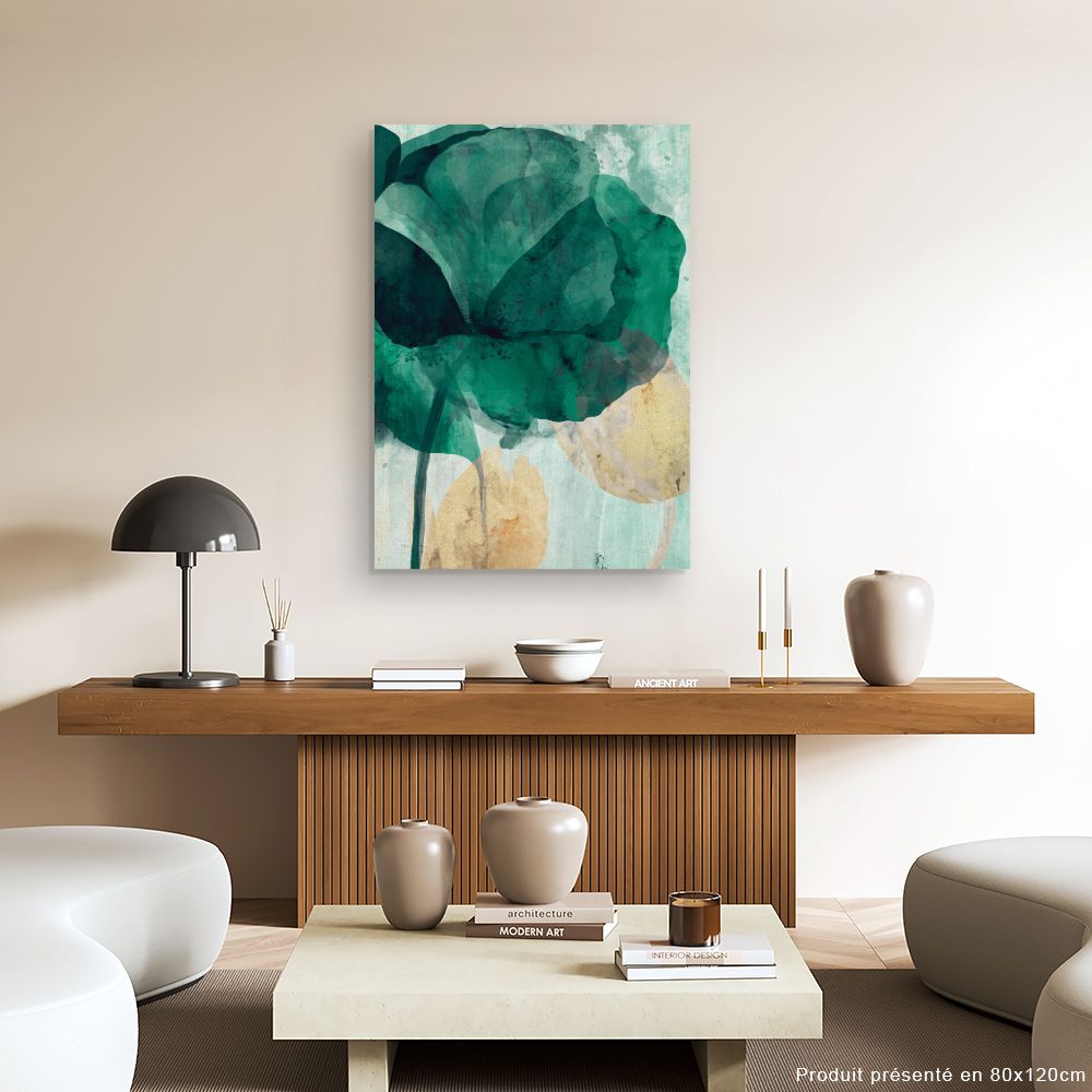 Tableau Fleurs aquarelles