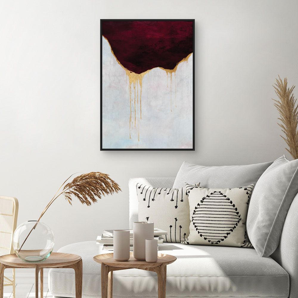 Tableau Éclat doré élégant