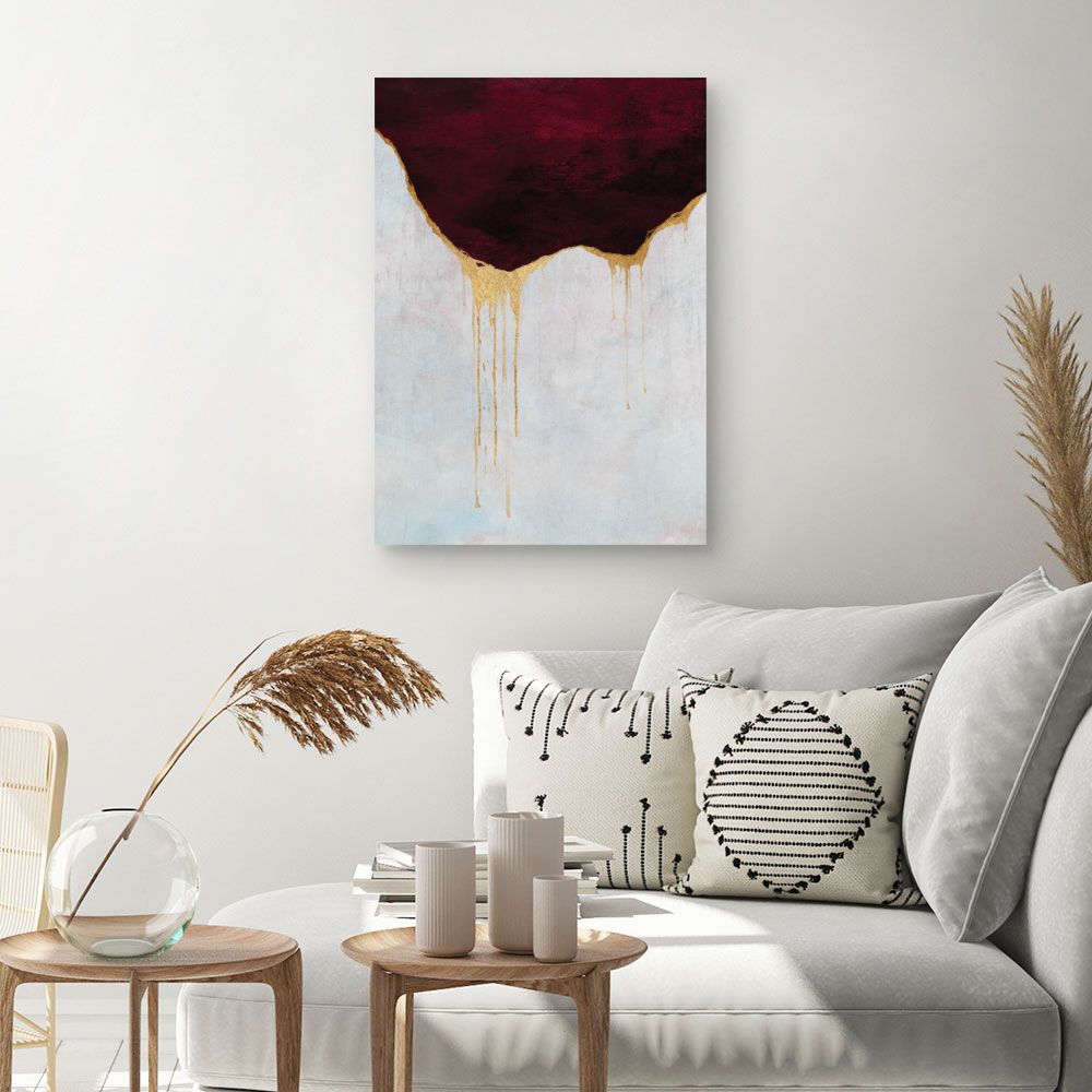 Tableau Éclat doré élégant