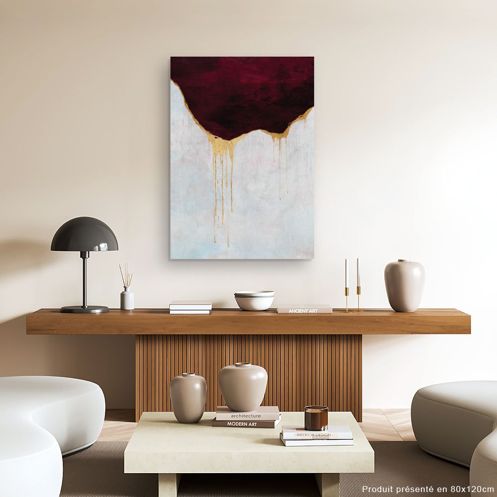 Tableau Éclat doré élégant