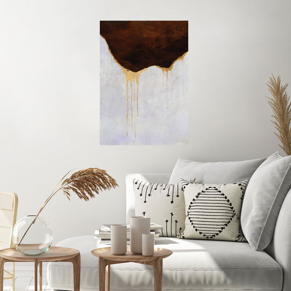 Affiche Élégance dorée