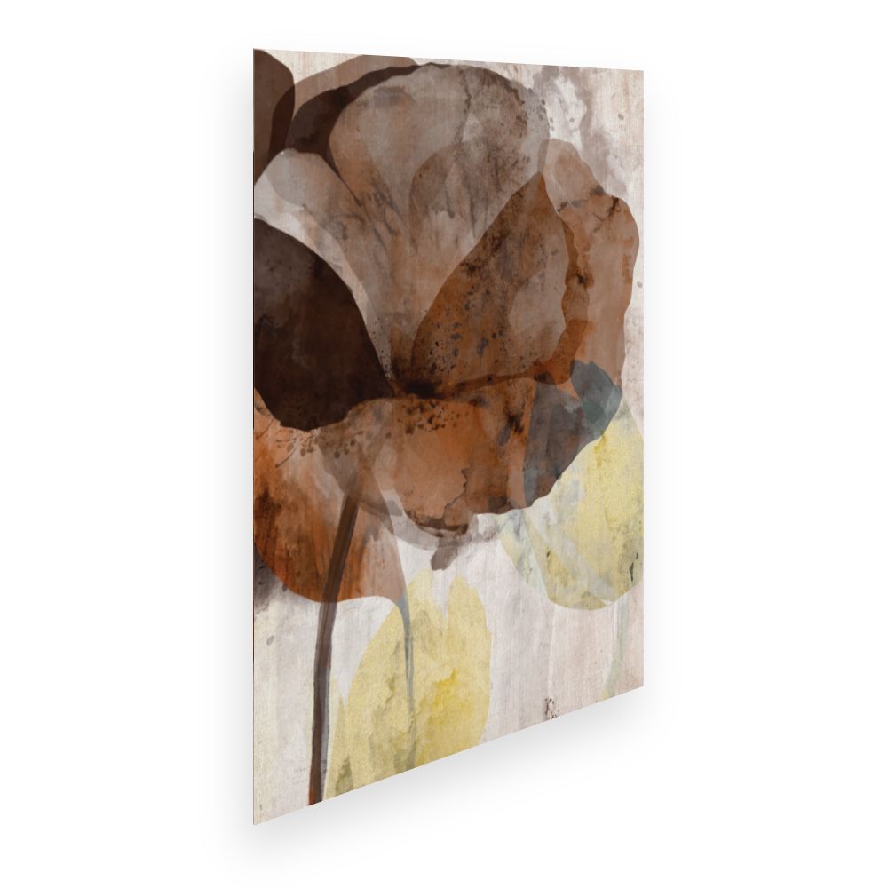 Affiche Fleurs aquarellées