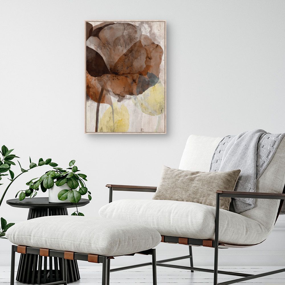 Tableau Fleurs abstraites