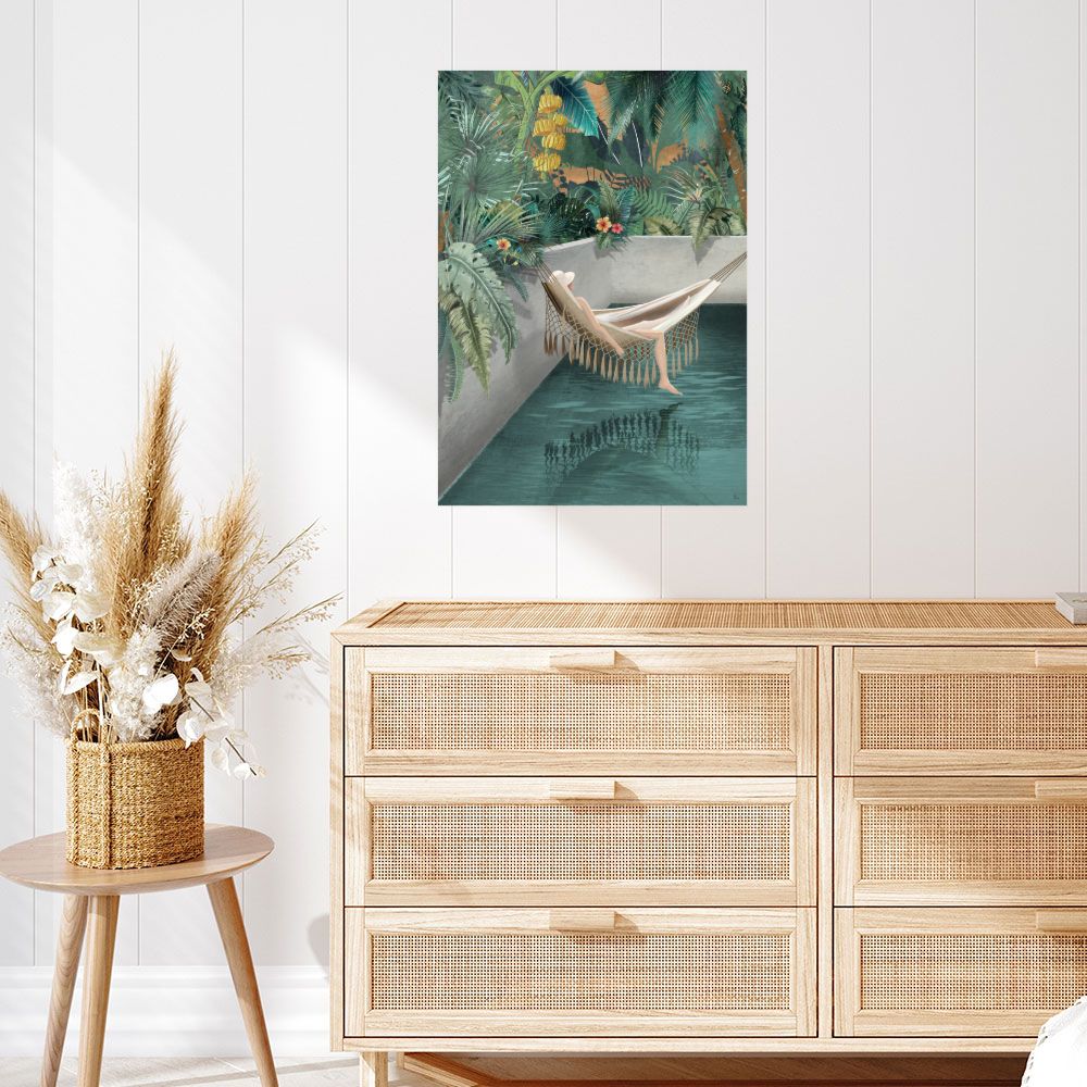 Affiche Détente tropicale