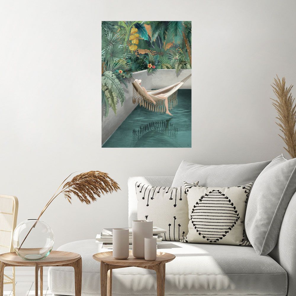 Affiche Détente tropicale