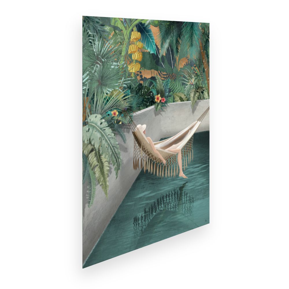 Affiche Détente tropicale